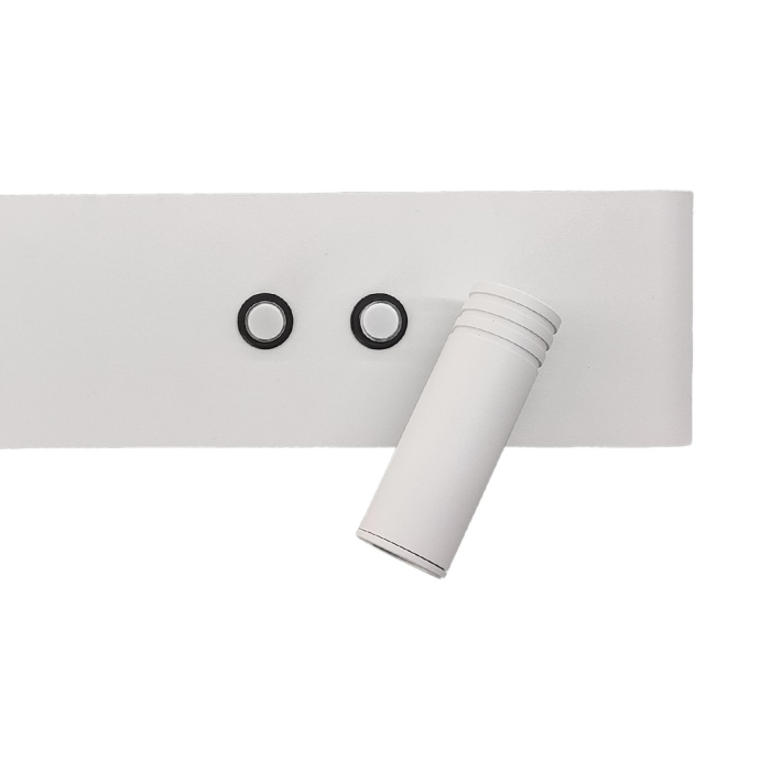 Aplica Milagro Resort LED 10W+3W 1040lm 4000K 230V White Metal & Plastic IP20 [2]