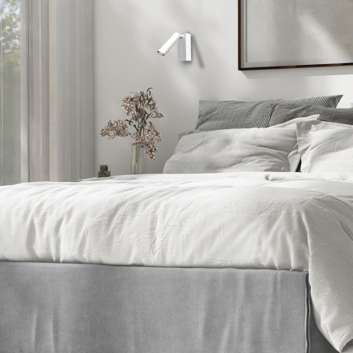 Aplica Milagro Santi G9 1xG9   230V White Aluminiu IP20 [4]