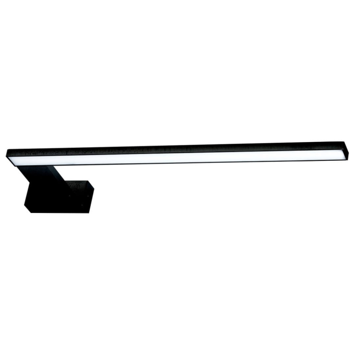 Aplica Milagro Shine LED 11W 770lm 4000K 230V Black Metal & Acril IP44 [2]