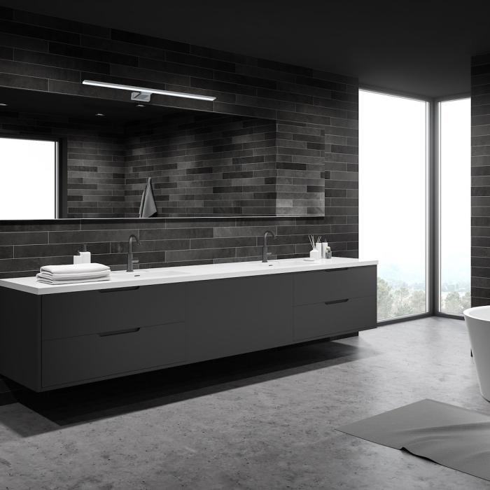 Aplica Milagro Shine LED 15W 1050lm 4000K 230V Crom Metal & Acril IP44 [6]