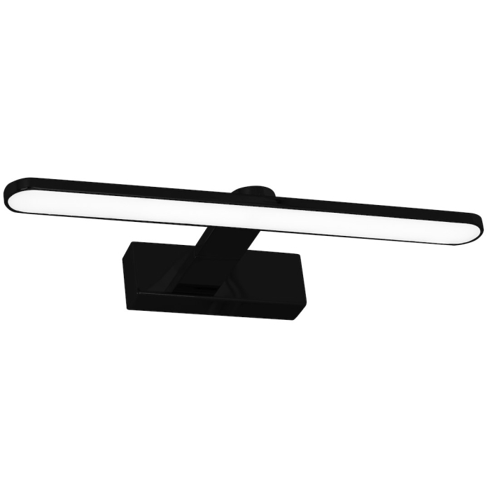 Aplica Milagro Splash LED 8W 560lm 4000K 230V Black Metal & Plastic IP44 [2]