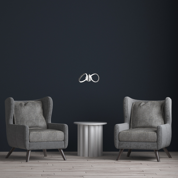 Aplica Milagro Tesoro LED 15W 1200lm 4000K 230V Crom Metal & Plastic IP20 [6]