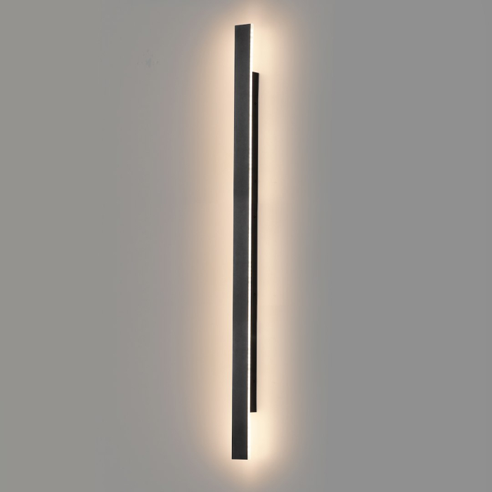 Aplica Milagro Wow II  20W 2400 lm variabilă 3000K / 4000K / 6000K 230V/50Hz Black Metal & Acril IP54 [2]