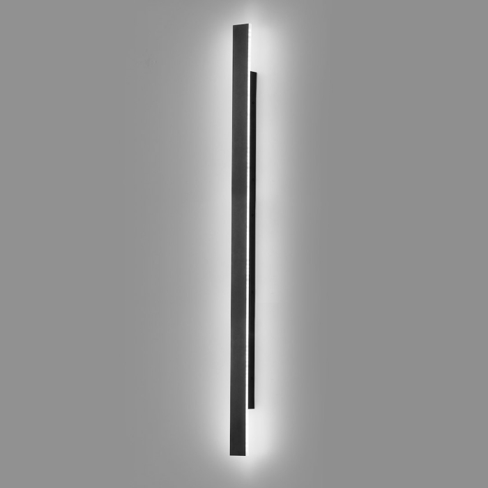 Aplica Milagro Wow II  20W 2400 lm variabilă 3000K / 4000K / 6000K 230V/50Hz Black Metal & Acril IP54 [4]