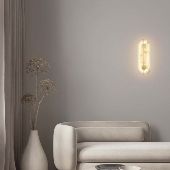 Aplica Nova Luce Aider, alama, LED, 19W, 866 lumeni, alb cald 3000K, H.43 cm, 9019744 [2]