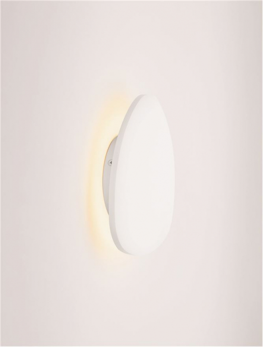 Aplica Nova Luce ATENA 9030738 LED 8W 3000K 507lm Sandy White Aluminium   IP20 [7]