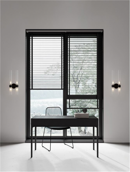 Aplica Nova Luce CENTURY G9 4x5W   Matt Black Metal Clear & Frost Glass IP20 [2]