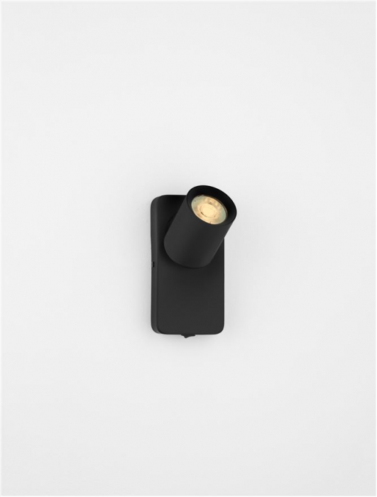 Aplica Nova Luce COSMINA 9011338 GU10 1x10W    Sandy Black Aluminium  IP20 [6]