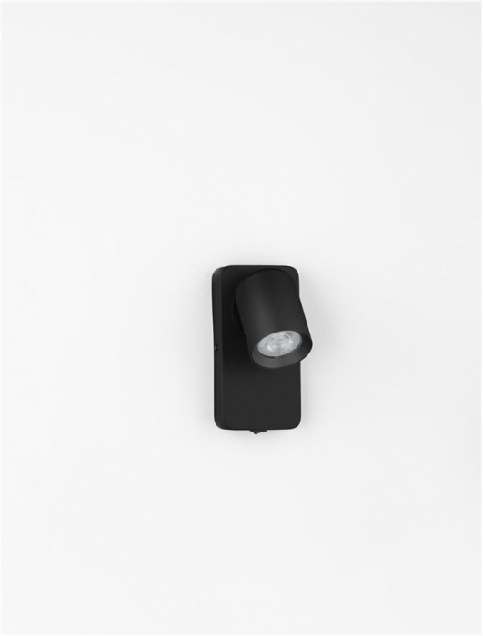 Aplica Nova Luce COSMINA 9011338 GU10 1x10W    Sandy Black Aluminium  IP20 [3]