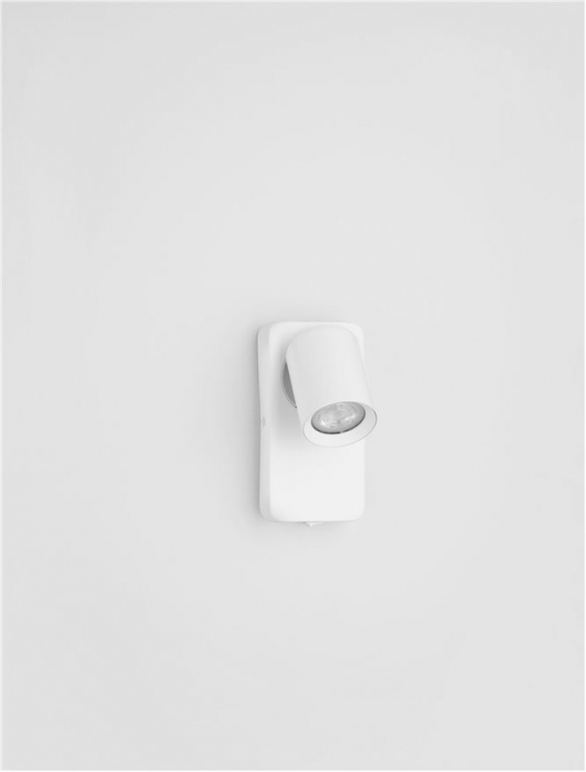 Aplica Nova Luce COSMINA 9011339 GU10 1x10W    Sandy White Aluminium   IP20 [3]