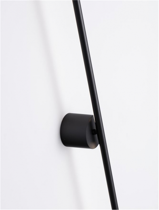 Aplica Nova Luce CRETEL 9172871 LED 15W 3000K 372lm Sandy Black Aluminium  IP44 [5]