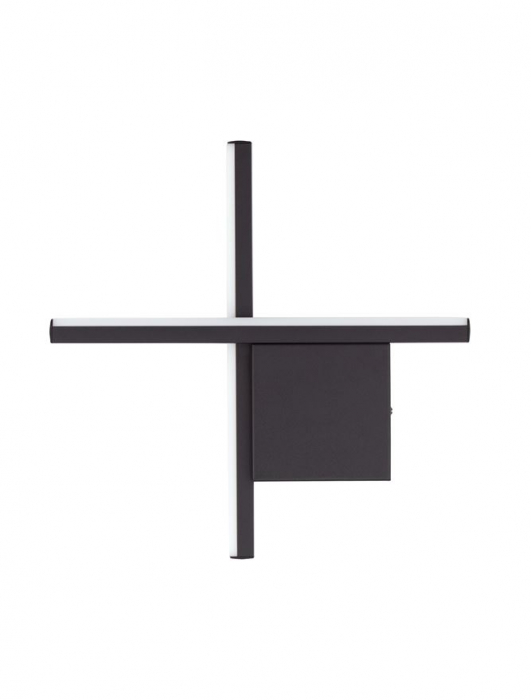 Aplica Nova Luce CROSS 9006082 LED 10W 2700K 660lm Sandy Black Aluminium  IP20 [2]