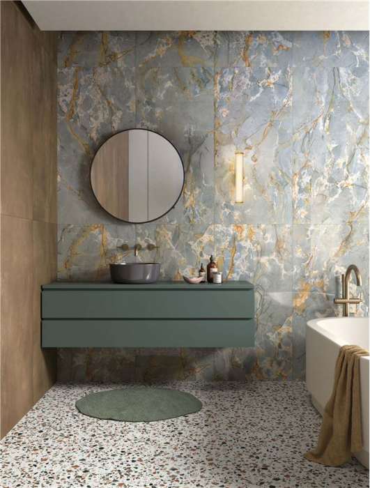 Aplica Nova Luce HEDULA 9236399 Sandy Gold Metal & Clear line Glass LED 13W 1164lm 3000K IP20 [2]