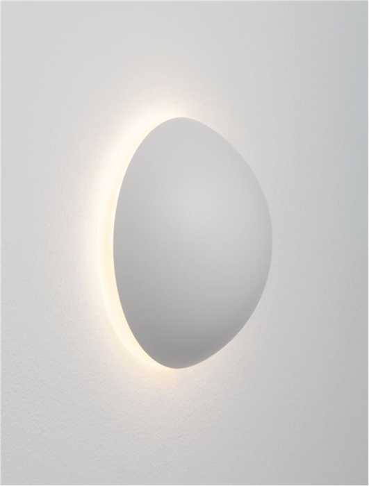 Aplica Nova Luce IONA 9030740 LED 3W 3000K 184lm Sandy White Aluminium   IP20 [8]