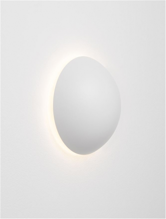 Aplica Nova Luce IONA 9030740 LED 3W 3000K 184lm Sandy White Aluminium   IP20 [9]