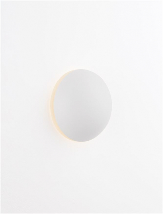 Aplica Nova Luce IONA 9030740 LED 3W 3000K 184lm Sandy White Aluminium   IP20 [7]