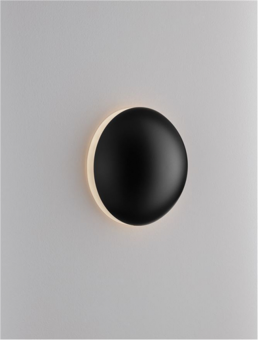 Aplica Nova Luce IONA 9030741 LED 3W 3000K 119lm Sandy Black Aluminium  IP20 [7]