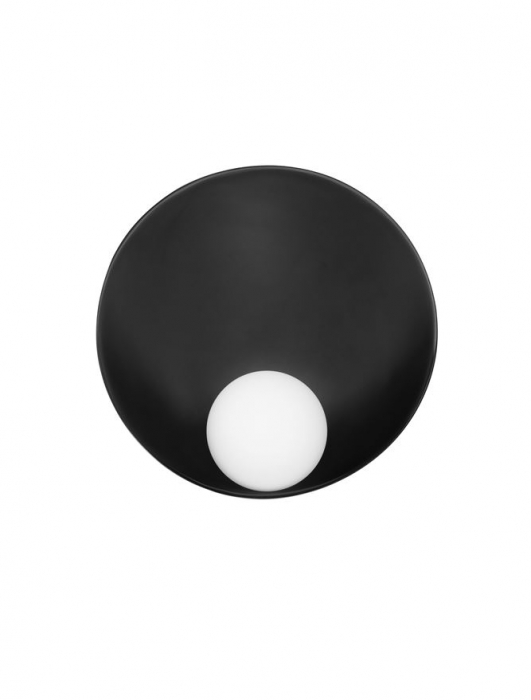 Aplica Nova Luce MINIM 9006091 G9 1x5W    Sandy Black Steel & Opal Glass   IP20 [3]