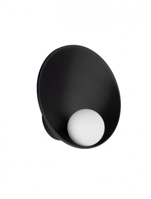 Aplica Nova Luce MINIM 9006091 G9 1x5W    Sandy Black Steel & Opal Glass   IP20 [2]