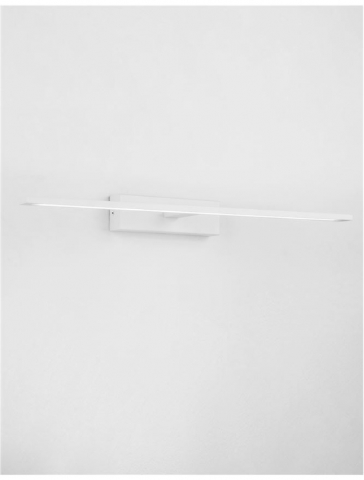 Aplica Nova Luce MONDRIAN LED 20W 1615lm 3000K Sandy White Aluminium & Acrylic IP20 [2]