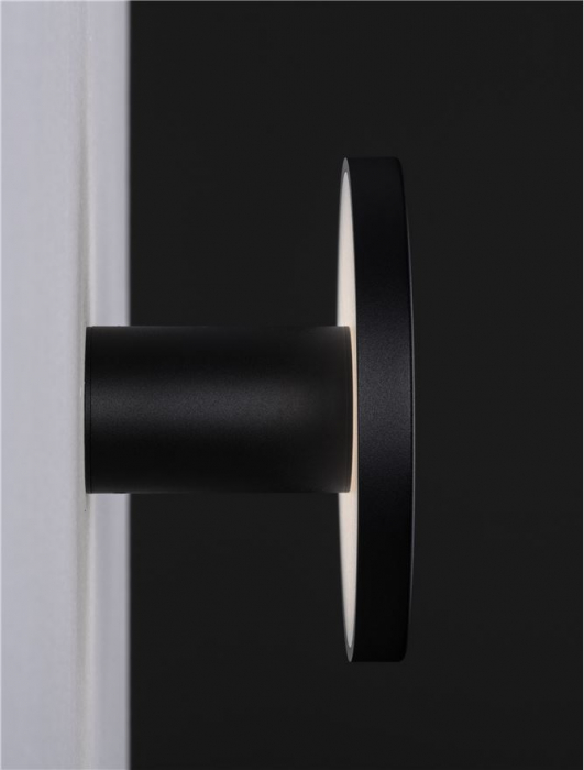 Aplica Nova Luce NANO 9540249 Sandy Black Aluminium LED 10W 402lm 3000K IP20 [7]