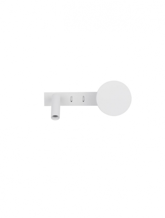 Aplica Nova Luce NOIMA 9540256 Sandy White Aluminium & Steel LED 9W 543lm 3000K IP20 [5]