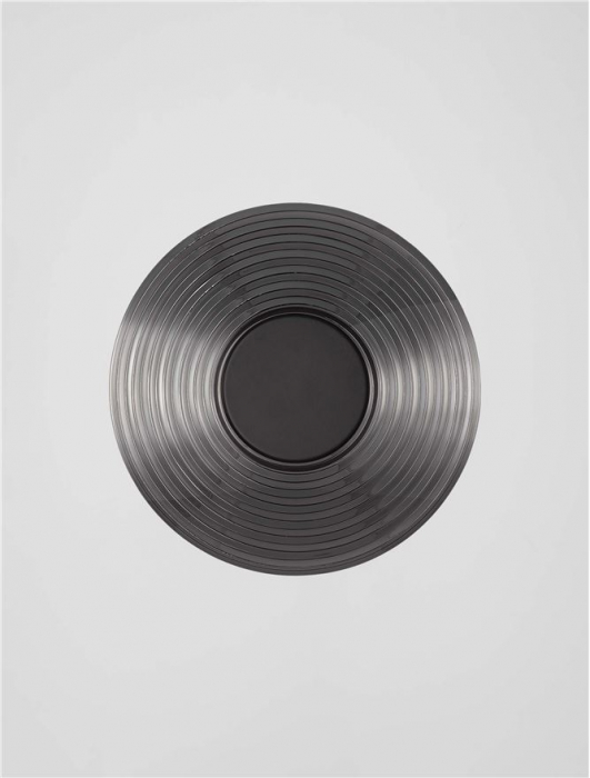 Aplica Nova Luce NOUS 9236498 Black Nickel & Smoky Glass LED 8W 72lm 3000K IP20 [3]