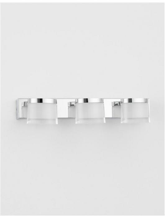 Aplica Nova Luce SABIA LED 15W 1539lm 3000K Chrome Aluminium & Acrylic  IP20 [3]