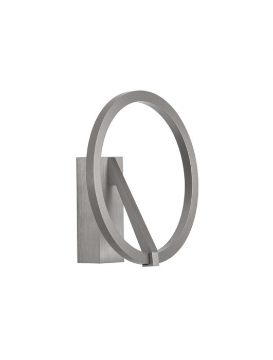Aplica Nova Luce TILIA 9088135 Foggy Nickel Aluminium LED 10W 457lm 2700K-3000K-4000K CCT IP20 [3]