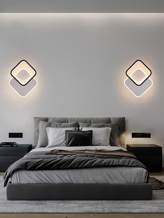 Aplica OEM LED integrat 12W 600lm CCT (3000K+4000K+6500K) Metal+Acril 240x180x50mm [2]