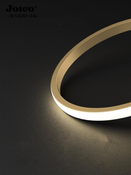 Aplica OEM LED integrat 30W 1500lm 6500K Metal+Acril Gold  D300 X 50 mm [2]