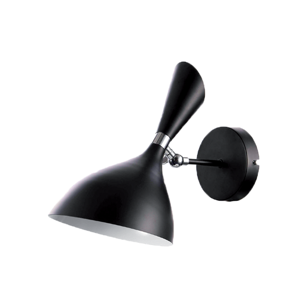 Aplica OEM NAGROM E14 1x60W   Metal Black 370x180mm IP20 [1]