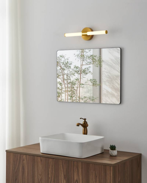 Aplica oglinda EGLO Ramola 901854 LED 7,5W 3000K, 4000K, 6500K 850lm 230V, 50Hz L 450mm x H 120mm otel alama periata plastic alb IP44 [3]