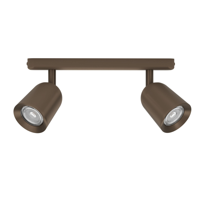 Aplica/Plafoniera EGLO Camaldoli 901949 GU10 2X10W 220-240V,50/60Hz L 300mm x l 45mm x H 115mm otel bronz inchis  IP20 [3]