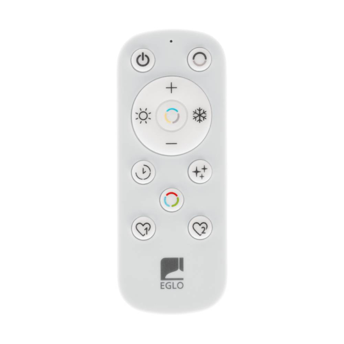 Aplica/Plafoniera EGLO Loretello 901252 LED 12W 2700-6500K 1440lm 220-240V,50/60Hz L 350mm x l 350mm x H 75mm plastic/otel negru  IP20 [3]