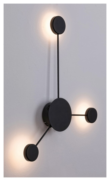 Aplica Rabalux Amadeo LED 10,5W 750lm 4000K metal black stil minimal, IP20 6259 [3]