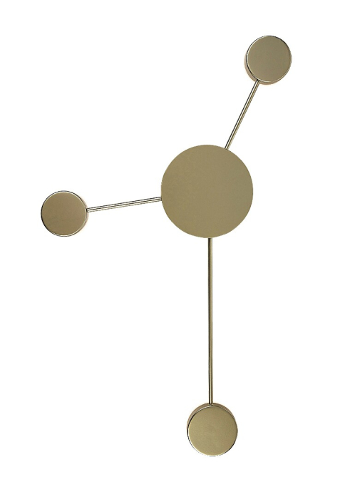 Aplica Rabalux Amadeo LED 10W 1200lm 3000K metal plastic auriu șampanie alb IP20 [1]