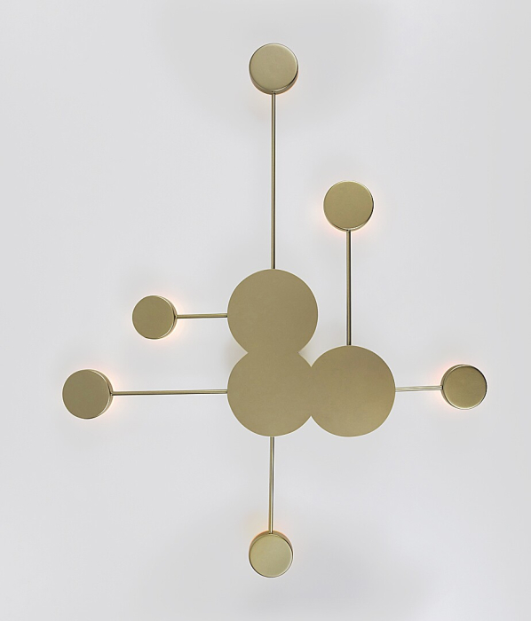 Aplica Rabalux Amadeo LED 21W 2500lm 3000K metal champagne gold stil minimal, IP20 71276 [5]
