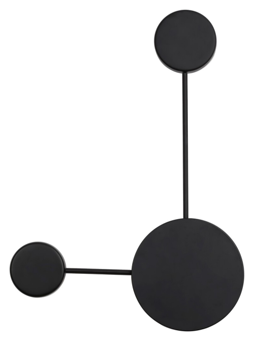 Aplica Rabalux Amadeo LED 7W 500lm 4000K metal plastic negru  IP20 [1]