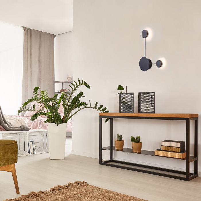 Aplica Rabalux Amadeo LED 7W 500lm 4000K metal plastic negru  IP20 [7]