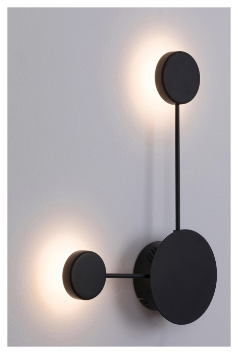 Aplica Rabalux Amadeo LED 7W 500lm 4000K metal plastic negru  IP20 [3]