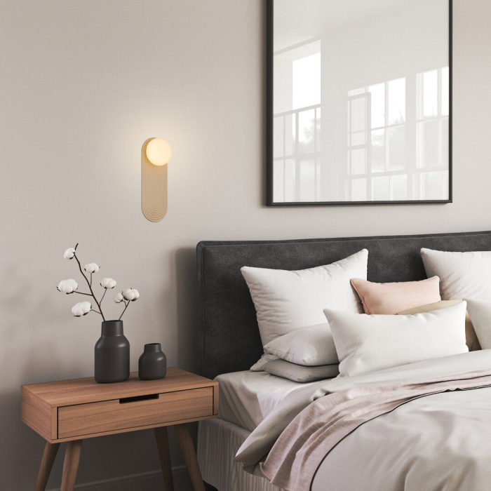 Aplica Rabalux Glowbells G9 G9 1x MAX 25W metal gray beige stil contemporan, IP20 71459 [3]