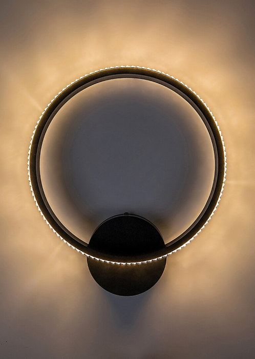 Aplica Rabalux Grete LED 15W 1150lm 3000K metal acril negru alb IP20 [5]