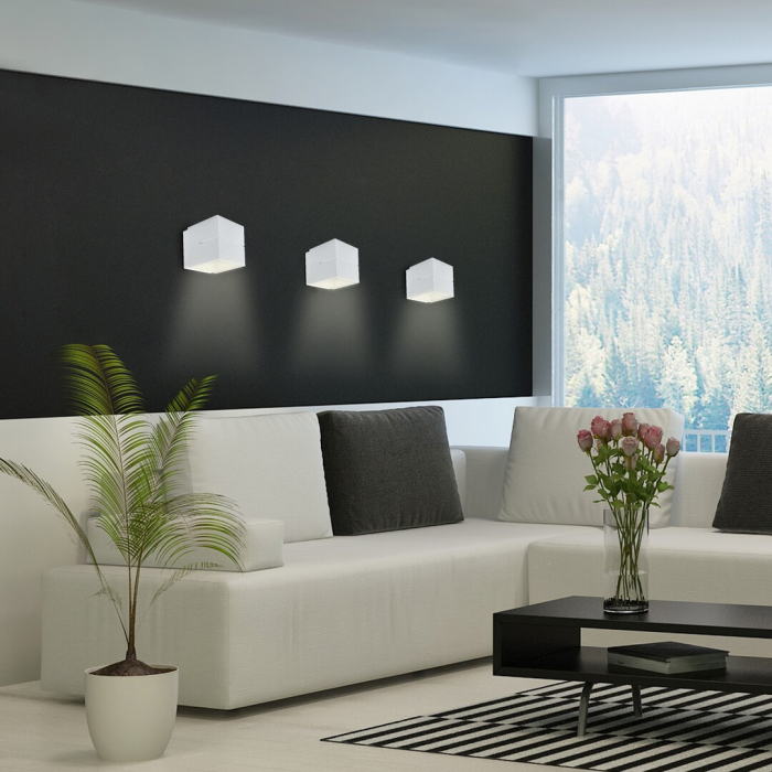 Aplica Rabalux Kaunas G9 G9 1x MAX 10W   metal white stil minimal 230V, 50Hz IP20 7018 [8]