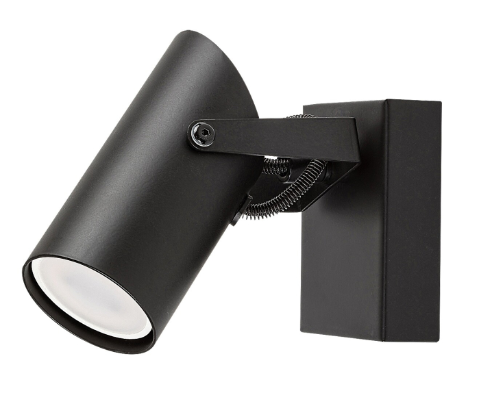 Aplica Rabalux Maximilian GU10 GU10 1X MAX 25W metal mat black stil industrial, IP20 73043 [2]