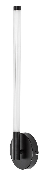 Aplica Rabalux Nivaro LED 6W 540lm 3000K metal black stil minimal, IP20 71167 [2]
