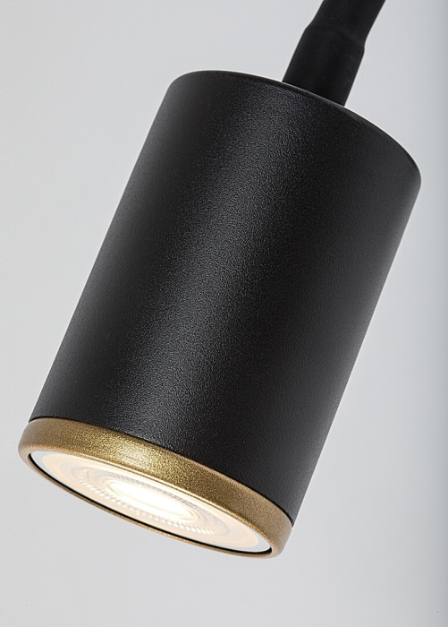 Aplica Rabalux Nolie GU10 GU10 1x MAX 15W metal mat black stil modern, IP20 73111 [3]
