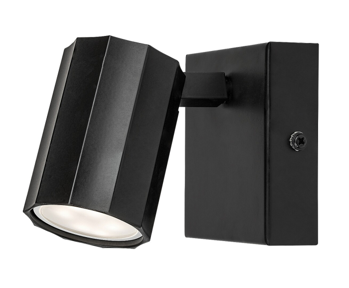 Aplica Rabalux Rogelio GU10 GU10 1X MAX 5W metal mat black stil modern, IP20 73023 [2]