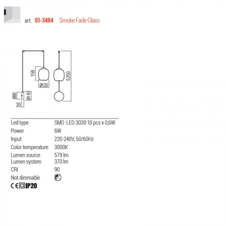 Aplica Redo Khadi, negru mat, LED, 6W, 370 lumeni, alb cald 3000K, 01-3484 [2]