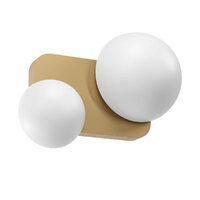 Aplica REDO Lumien 01-4326 LED 13,4W 626lm 2700K/3000K Matt Gold IP20 [1]